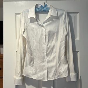 Calvin Klein White Button-up